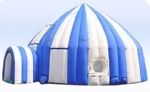 Inflatable dome