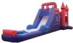 Inflatable combo jump&slide