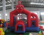 inflatable spider man bouncer